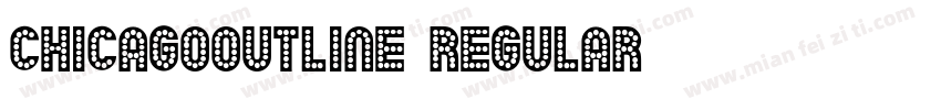 ChicagoOutline Regular字体转换